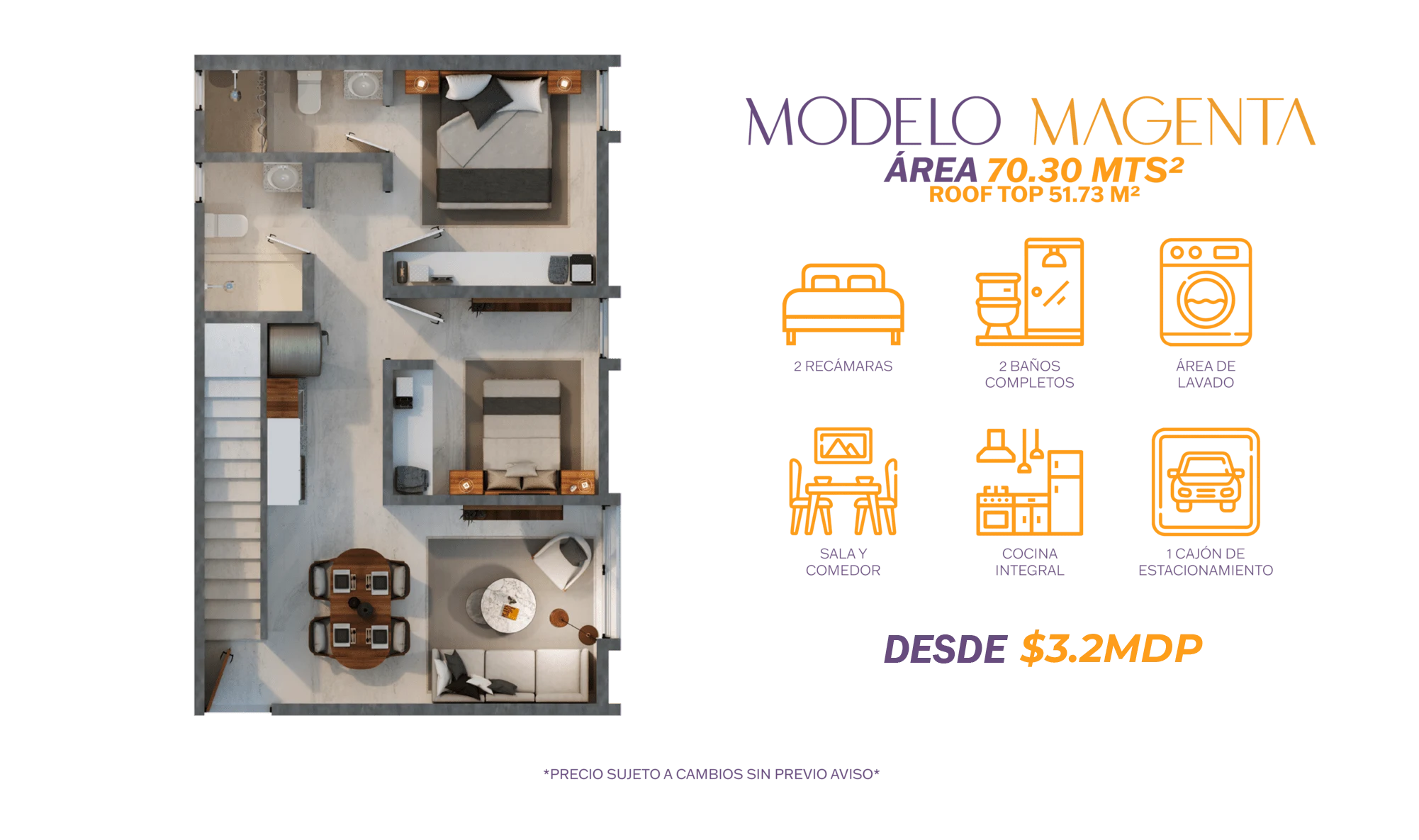 modelo magenta